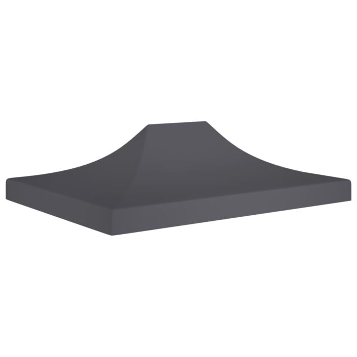 VXL8720286189887_a_en_hd_1.jpg Toit de tente de réception 4x3 m Anthracite 270 g/m² – Image 1
