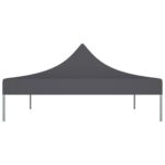 Toit de tente de réception 4x3 m Anthracite 270 g/m² – Image 3