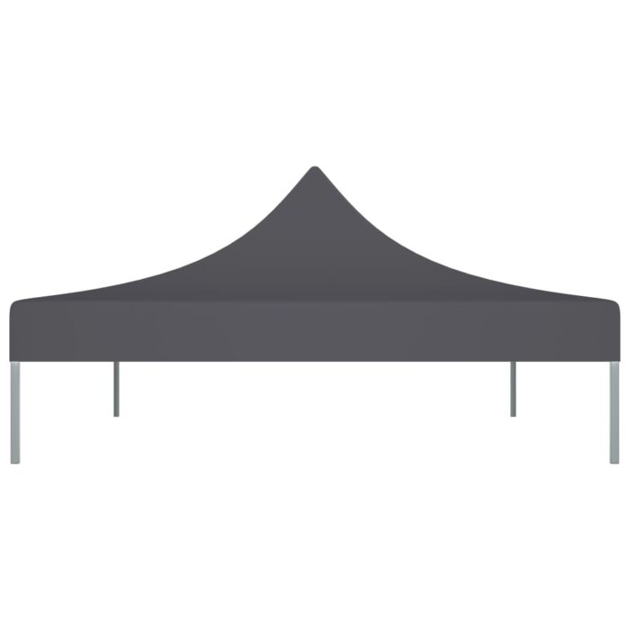 Toit de tente de réception 4x3 m Anthracite 270 g/m² – Image 3
