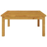 Salon de jardin 3 pcs avec coussins Bois d'acacia massif – Image 3