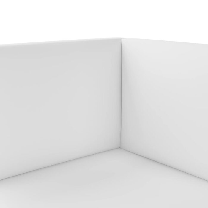 Canapé d'angle de jardin avec coussins Bois d'acacia massif – Image 7