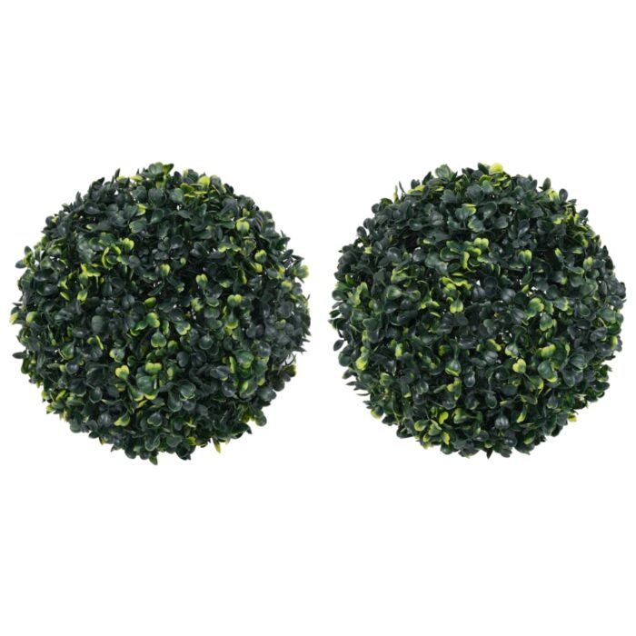 Boules de buis artificielles 2 pcs 45 cm – Image 1