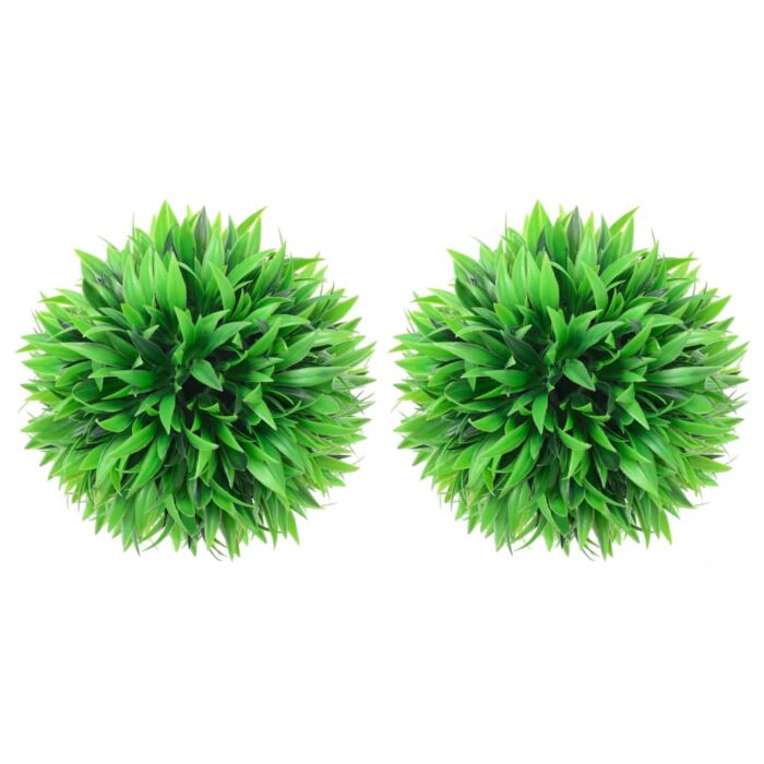 Boules de buis artificielles 2 pcs 30 cm – Image 1