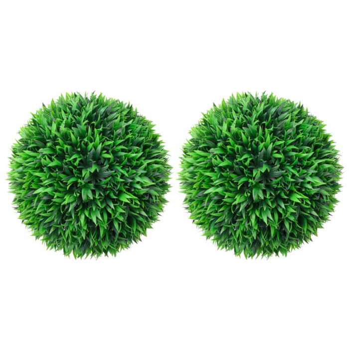 Boules de buis artificielles 2 pcs 47 cm – Image 1
