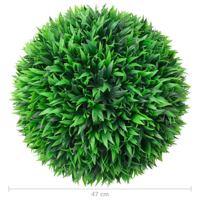 Boules de buis artificielles 2 pcs 47 cm – Image 3