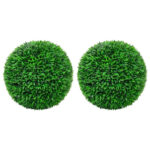 Boules de buis artificielles 2 pcs 55 cm