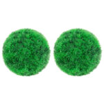 Boules de buis artificielles 2 pcs 22 cm