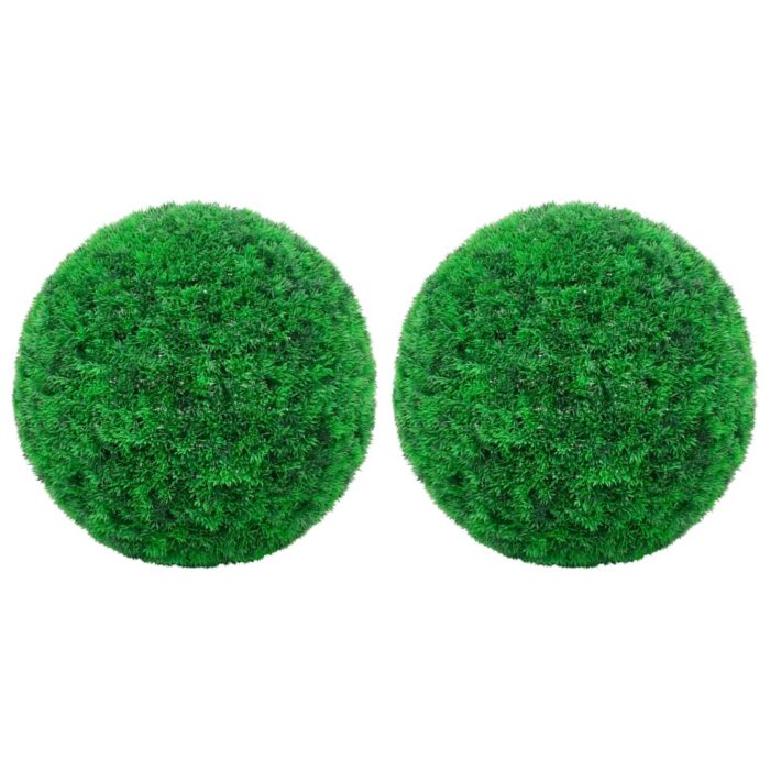 Boules de buis artificielles 2 pcs 35 cm – Image 1