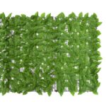 Écran de balcon avec feuilles vert 500x100 cm – Image 2
