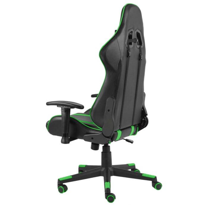 Chaise de jeu pivotante Vert PVC – Image 3
