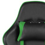 Chaise de jeu pivotante Vert PVC – Image 6