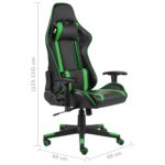 Chaise de jeu pivotante Vert PVC – Image 7
