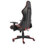 Chaise de jeu pivotante Rouge PVC – Image 3