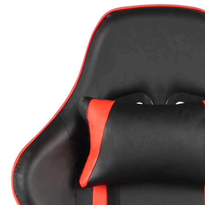 Chaise de jeu pivotante Rouge PVC – Image 6