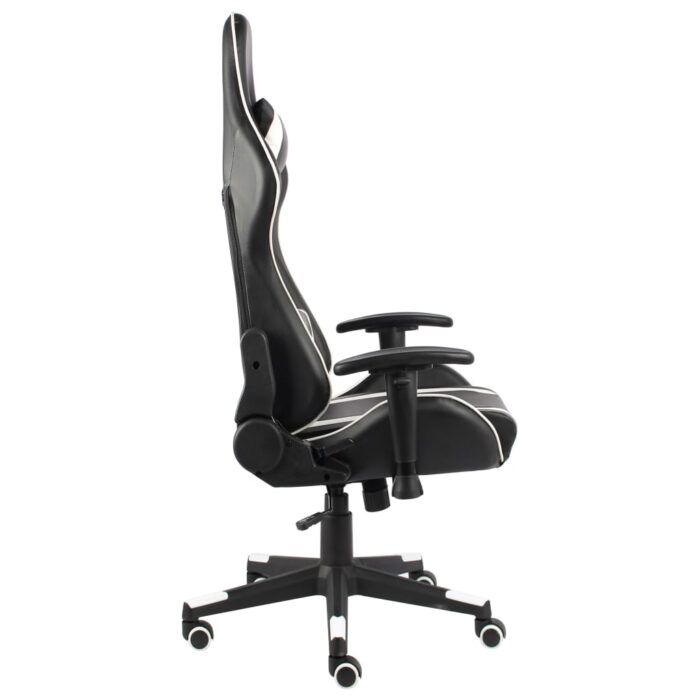 Chaise de jeu pivotante Blanc PVC – Image 2