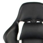 Chaise de jeu pivotante Blanc PVC – Image 6