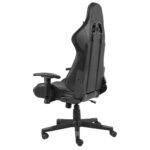 Chaise de jeu pivotante Gris PVC – Image 4