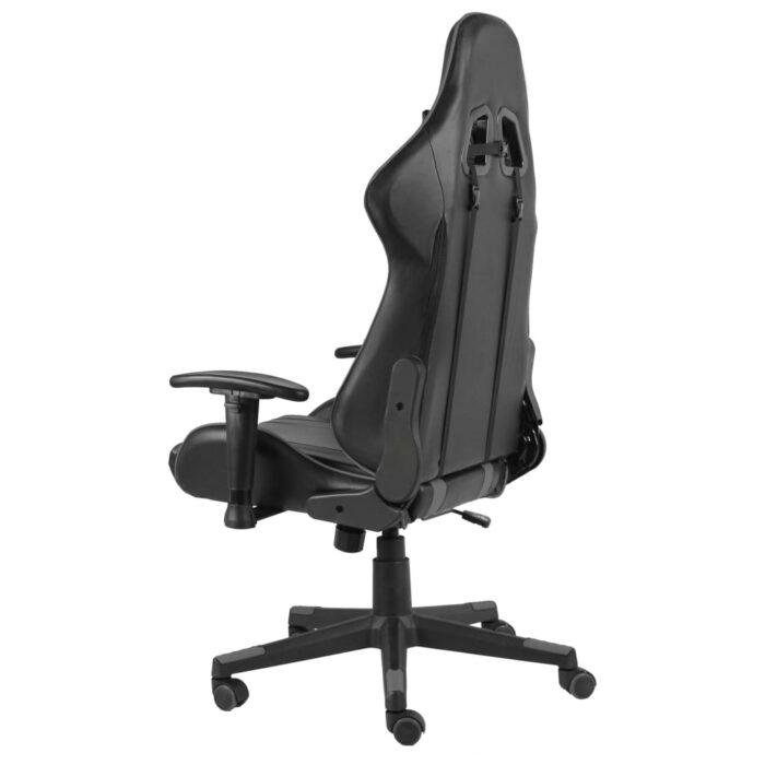 Chaise de jeu pivotante Gris PVC – Image 4