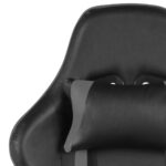 Chaise de jeu pivotante Gris PVC – Image 6