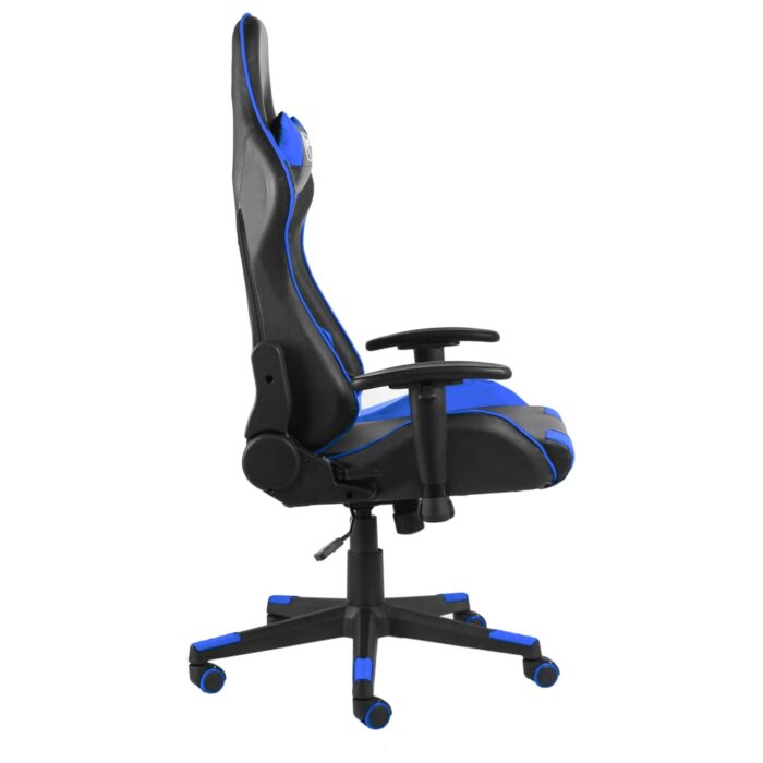 Chaise de jeu pivotante Bleu PVC – Image 2