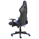 Chaise de jeu pivotante Bleu PVC – Image 3