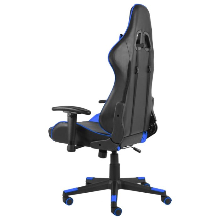 Chaise de jeu pivotante Bleu PVC – Image 3