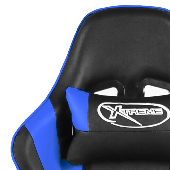 Chaise de jeu pivotante Bleu PVC – Image 6
