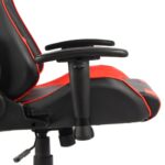 Chaise de jeu pivotante Rouge PVC – Image 4