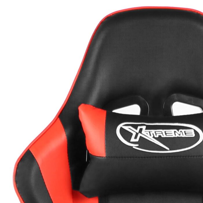 Chaise de jeu pivotante Rouge PVC – Image 6