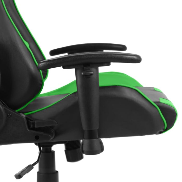 Chaise de jeu pivotante Vert PVC – Image 5