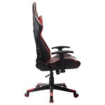 Chaise de jeu Noir et rouge Cuir artificiel – Image 2