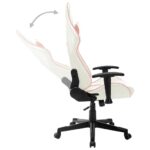 Chaise de jeu Blanc et rose Cuir artificiel – Image 4