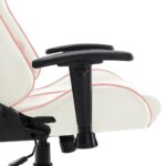 Chaise de jeu Blanc et rose Cuir artificiel – Image 6