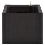 Lit surélevé de jardin système arrosage Anthracite 100x43x33 cm – Image 3