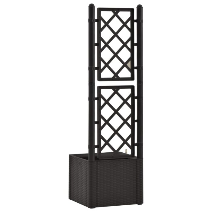Lit surélevé de jardin treillis système d'arrosage Anthracite – Image 4
