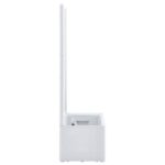 Lit surélevé de jardin et treillis et système d'arrosage Blanc – Image 3