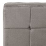 Chaise de relaxation 65x79x87 cm Gris clair Velours – Image 5