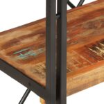 Bibliothèque à 3 niveaux 60x30x80cm Bois de récupération massif – Image 3