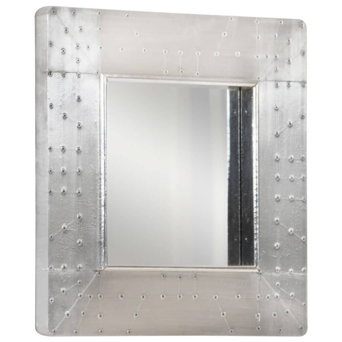 Miroir de style aviation 50x50 cm Métal – Image 10