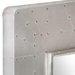 Miroir de style aviation 50x50 cm Métal – Image 4