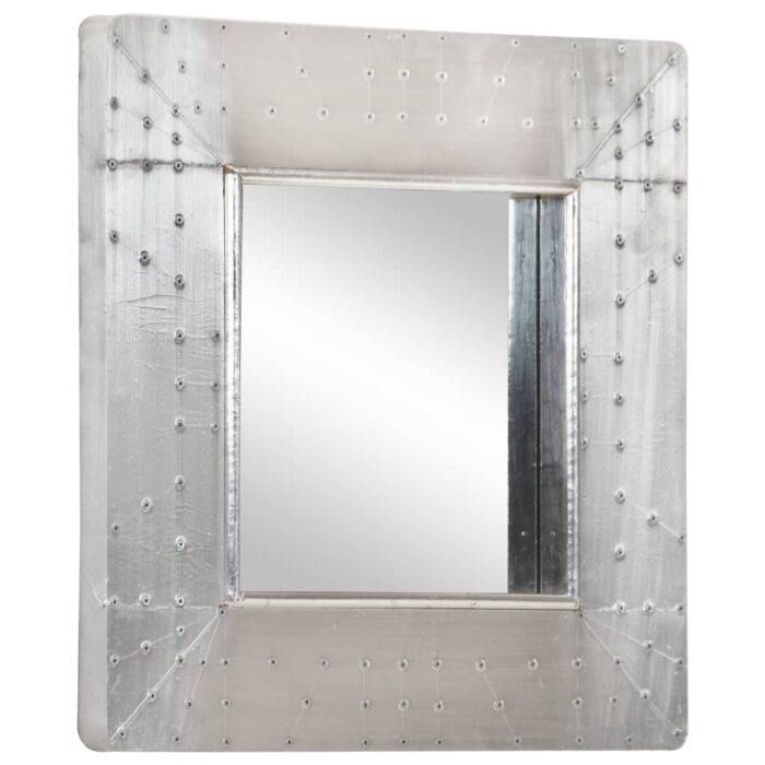 Miroir de style aviation 50x50 cm Métal – Image 8