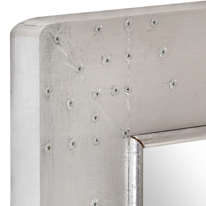 Miroir de style aviation 80x50 cm Métal – Image 5