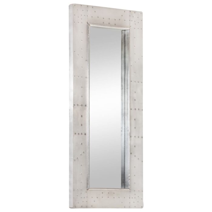 Miroir de style aviation 110x50 cm Métal – Image 10
