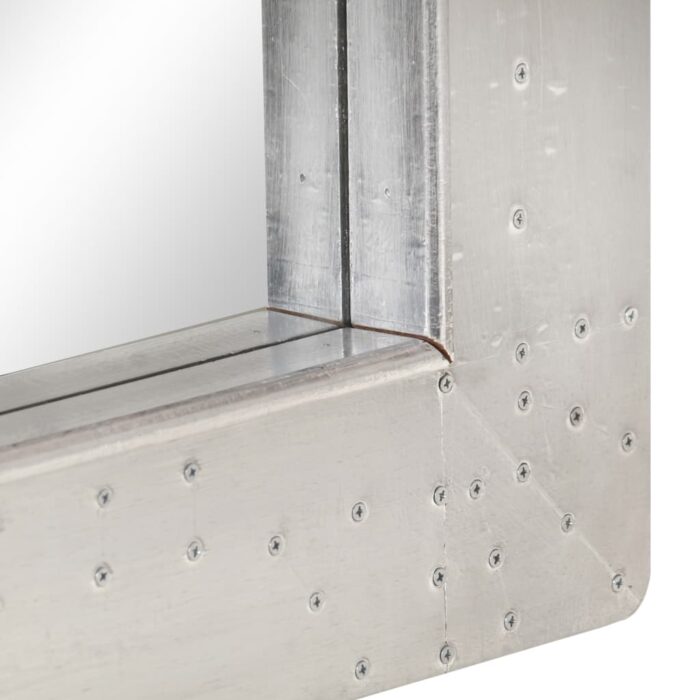 Miroir de style aviation 110x50 cm Métal – Image 6