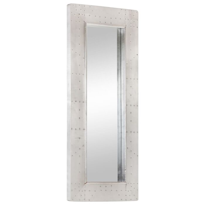 Miroir de style aviation 110x50 cm Métal – Image 8