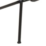 Tabourets de bar lot de 2 marron cuir véritable – Image 7