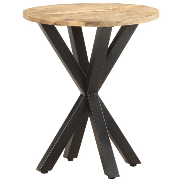 Table d'appoint 48x48x56 cm Bois de manguier massif – Image 1