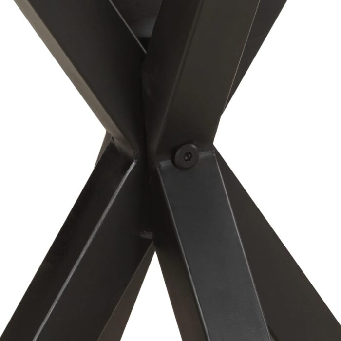 Table d'appoint 48x48x56 cm Bois de manguier massif – Image 3