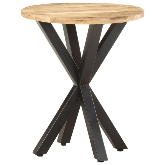 Table d'appoint 48x48x56 cm Bois de manguier massif – Image 6