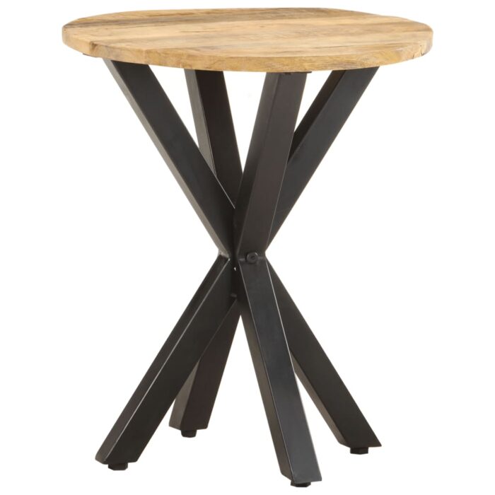 Table d'appoint 48x48x56 cm Bois de manguier massif – Image 8